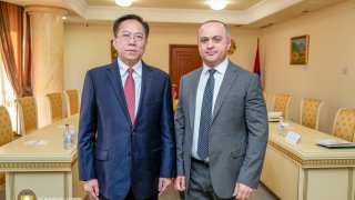 Deputy Chairman of the RA Investigative Committee Met the Head of the Delegation of the People’s Republic of China