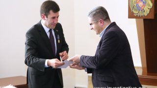 Diplomas given to candidates of investigators trained in Academy of Justice (Photos)