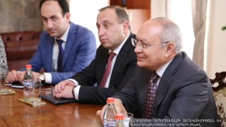 Chairman of the RA Investigative Committee Aghvan Hovsepyan received Head of EU Delegation to Armenia, Ambassador Peter Svitalski (Photos)