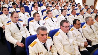 Торжественное заседание, посвященное Дню служащего Следственного комитета РА(фотографии)