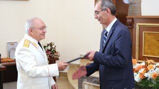 Solemn session devoted to Day of Employee of RA Investigative Committee (Photos)