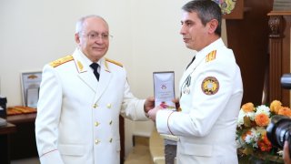 Торжественное заседание, посвященное Дню служащего Следственного комитета РА(фотографии)