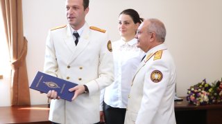 Торжественное заседание, посвященное Дню служащего Следственного комитета РА(фотографии)