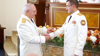 Торжественное заседание, посвященное Дню служащего Следственного комитета РА(фотографии)