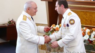 Торжественное заседание, посвященное Дню служащего Следственного комитета РА(фотографии)