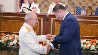 Հանդիսավոր նիստ՝ նվիրված ՀՀ քննչական կոմիտեի ծառայողի օրվան (Լուսանկարներ)
