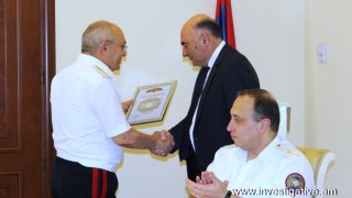 RA IC Chairman Aghvan Hovsepyan congratulated employees of State Committee of Real Estate Cadatstre on anniversary (Photos)