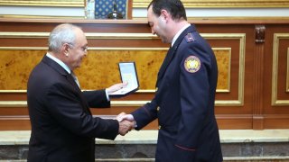 Persons related to murder of two residents of Hrazdan identified; investigators and policemen awarded for work carried out for crime disclosure (Photos)