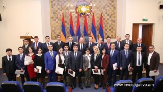 Արդարադատության ակադեմիան ավարտած քննիչի թեկնածուներն աշխատանքի նշանակվեցին ՀՀ քննչական կոմիտեում (Լուսանկարներ)
