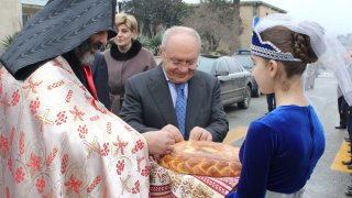 ՀՀ ՔԿ նախագահ Աղվան Հովսեփյանը մասնակցել է Նոյեմբերյանի քննչական բաժնի նոր վարչական շենքի բացմանը (Լուսանկարներ)