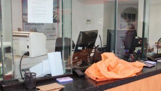 Criminal case initiated on assault against «Komitas» branch of “HSBC Bank Armenia” CJSC (Photos)