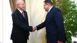 Դասընթացներ՝ ՀՀ ՔԿ զինվորական քննչական գլխավոր վարչության քննիչների համար. ՔԿ նախագահն ընդունել է ԱՄՆ-ից ժամանած փորձագետներին (Լուսանկարներ)