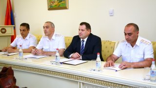 Դասընթացներ՝ ՀՀ ՔԿ զինվորական քննչական գլխավոր վարչության քննիչների համար. ՔԿ նախագահն ընդունել է ԱՄՆ-ից ժամանած փորձագետներին (Լուսանկարներ)