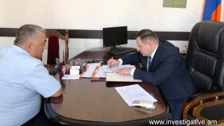 Department Heads Directly Responsible for Efficiency of Organization of Preliminary Investigation; IC Chairman Left for Armavir Province on Working Visit