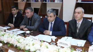 Meeting-Discussion with Members of Public Monitoring Group Held at Investigative Committee (photos) 