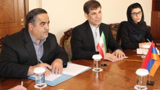 IC Deputy Chairman received Chargé d'Affaires of IRI Embassy in Armenia (photos)