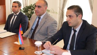 ՔԿ նախագահի տեղակալներն ընդունել են ՀՀ-ում Վրաստանի հյուպատոսին (լուսանկարներ)