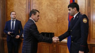 Deputy Chairman of RA Investigative Committee Awarded a Group of Police Officers (photos)