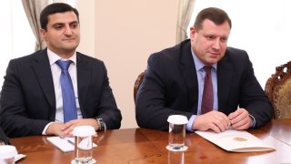 Քննչական կոմիտեի նախագահն ընդունել է ԱՄՆ ՔԴԲ տարածաշրջանային իրավական կցորդի օգնականին (լուսանկարներ)