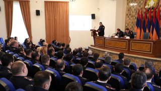 Տեղի է ունեցել Քննչական կոմիտեի զինվորական  քննչական գլխավոր վարչության կողմից 2018 թվականի ընթացքում կատարված աշխատանքների ամփոփումը (լուսանկարներ)