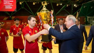 Քննչական կոմիտեի թիմը հաղթել է ԱՊՀ  մասնակից պետությունների քննչական մարմինների միջև անցկացվող ֆուտբոլային մրցաշարում (տեսանյութ, լուսանկարներ)