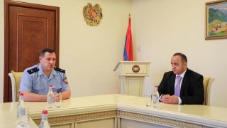 RA IC Chairman Hayk Grigoryan Presented IC Deputy Chairman Arsen Ayvazyan (photos)