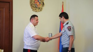 Chairman of Investigative Committee Awarded a Number of Police Officers (photos)
