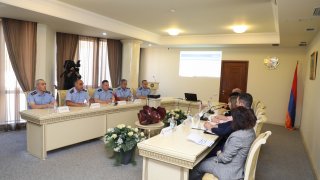 Տեղի է ունեցել «Էլեկտրոնային նախաքննություն» ծրագրի «էլեկտրոնային գրադարան» բաժնի շնորհանդեսը (լուսանկարներ)