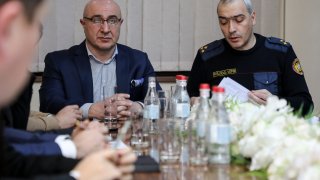 Working Discussion on Organizing Investigation of Cases on Thefts Committed from Companies Operating in Major Malls in Yerevan in more Efficient Way and their Prevention (photos)