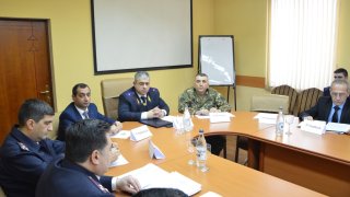 ՀՀ ՔԿ նախագահի տեղակալ, զինվորական քննչական գլխավոր վարչության պետն աշխատանքային հանդիպում է ունեցել ՊԲ հրամանատարական կազմի հետ (լուսանկարներ)