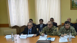 ՀՀ ՔԿ նախագահի տեղակալ, զինվորական քննչական գլխավոր վարչության պետն աշխատանքային հանդիպում է ունեցել ՊԲ հրամանատարական կազմի հետ (լուսանկարներ)