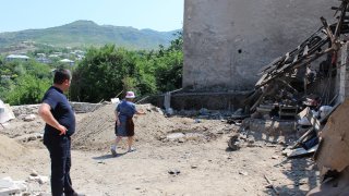 По факту грубого нарушении ВС Азербайджана режима прекращения огня, обстрелов из вооружения различного калибра мирного населения ряда населенных пунктов Тавушской области, армянских боевых опорных пунктов в СК РА возбуждено еще 7 уголовных дел(фотографии)