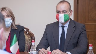 Председатель Следственного комитета РА принял Чрезвычайного и Полномочного посла Италии в РА (фотографии)