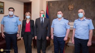 ՀՀ քննչական կոմիտեի նախագահն ընդունել է ՀՀ-ում Իտալիայի արտակարգ և լիազոր դեսպանին (լուսանկարներ)