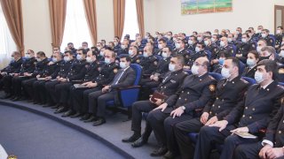 Քննչական կոմիտեի նախագահ Հայկ Գրիգորյանն  անձնակազմին է ներկայացրել նորանշանակ տեղակալ Արգիշտի Քյարամյանին  (լուսանկարներ)