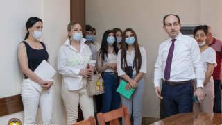 Ապագա իրավագետները՝ ՀՀ քննչական կոմիտեում (լուսանկարներ)