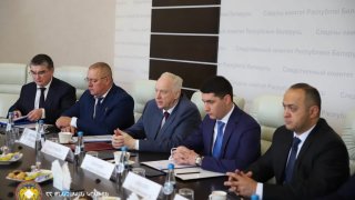 Chairman of RA Investigative Committee Argishti Kyaramyan in Belarus (photos)