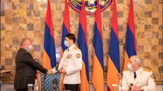 On Occasion of Day of Employee of Investigative Committee and 7th Anniversary of Establishment of Investigative Committee a Number of Employees Received Several Awards and Encouragements (photos)