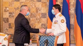 Քննչական կոմիտեի ծառայողի օրվա և համակարգի կազմավորման 7-րդ տարեդարձի կապակցությամբ կոմիտեի մի շարք աշխատակիցներ արժանացել են տարբեր պարգևների և խրախուսանքների (լուսանկարներ)