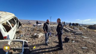 Հինգ անձի մահվան ելքով ավտովթար Երևան-Գյումրի ավտոճանապարհին. հարուցվել է քրեական գործ (տեսանյութ, լուսանկարներ)