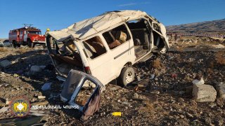 Հինգ անձի մահվան ելքով ավտովթար Երևան-Գյումրի ավտոճանապարհին. հարուցվել է քրեական գործ (տեսանյութ, լուսանկարներ)