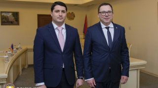 Председатель Следственного комитета принял председателя Агентства «Евроджаст» (фото)