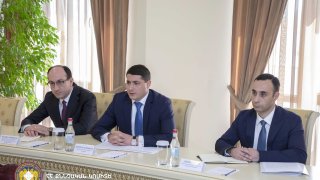 Председатель Следственного комитета принял главу делегации Международного комитета Красного Креста в Армении (фото)
