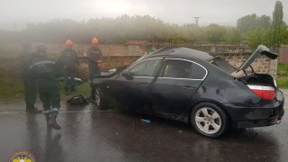 Մահվան ելքով ճանապարհատրանսպորտային պատահար՝ Աբովյան-Նոր Գեղի ավտոճանապարհին (լուսանկարներ)