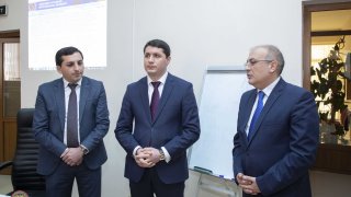 Председатель Следственного комитета РА А. Кярамян посетил Академию юстиции (фотографии)