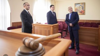 Председатель Следственного комитета РА А. Кярамян посетил Академию юстиции (фотографии)