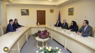 The Chairman of the RA Investigative Committee Argishti Kyaramyan Received the Ambassador Extraordinary and Plenipotentiary of the Islamic Republic of Iran to the RA (photos)