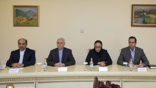 The Chairman of the RA Investigative Committee Argishti Kyaramyan Received the Ambassador Extraordinary and Plenipotentiary of the Islamic Republic of Iran to the RA (photos)
