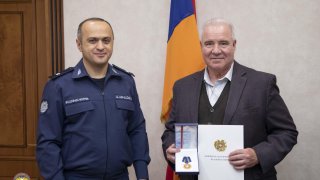 Следственный комитет РА принял старшего советника Бюро по борьбе с наркотиками и сотрудничеству с правоохранительными органами посольства США в Армении Ади Холлоуэй (фото)