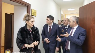 ՀՀ քննչական կոմիտեի նախագահի մասնակցությամբ տեղի է ունեցել ՀՀ ՔԿ Արմավիրի մարզի քննչական վարչության և Վաղարշապատի քննչական բաժնի նոր վարչական շենքերի բացման արարողությունը (տեսանյութ, լուսանկարներ)